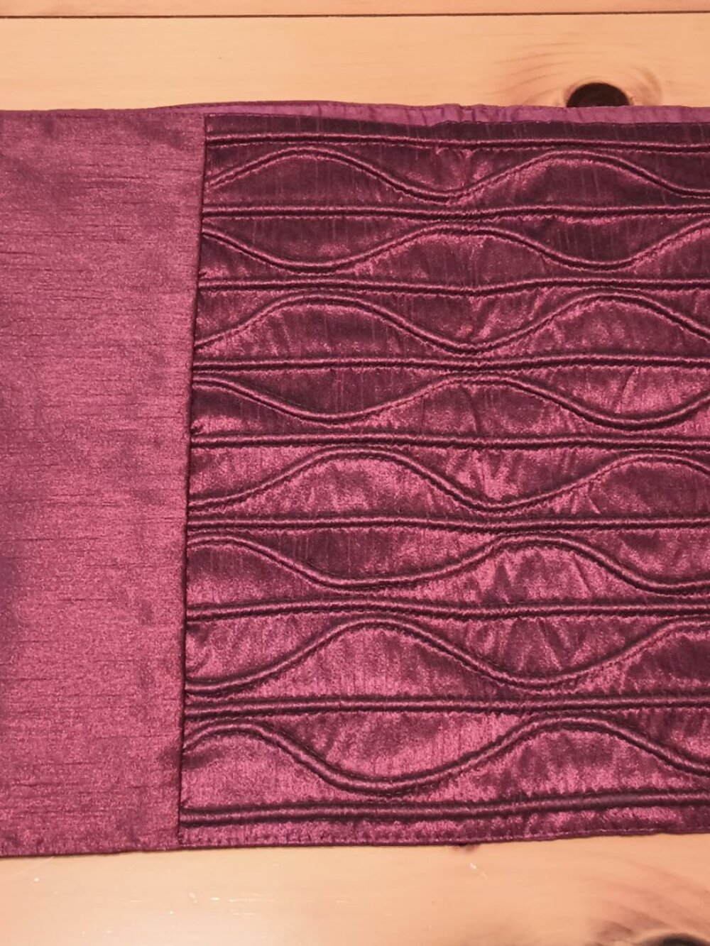 Table Runners Christmas Holidays Burgundy Set of 3